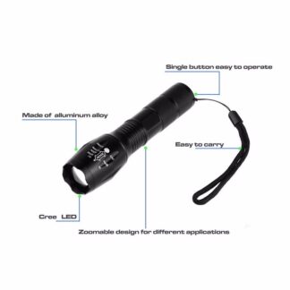 LED Lommelygte XM-L T6