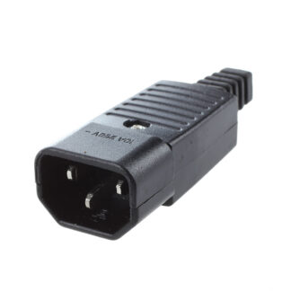 IEC 320 C14 Male Plug (Forlængerled)