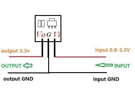 DC DC Boost Step UP Converter - Diagram