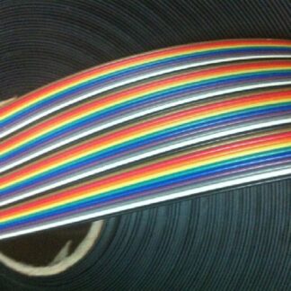 Flat Color Rainbow Ribbon Cable