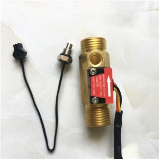 G1-2-YF-B7-Brass-water-Hall-flow-sensor-flow-rate-NTC-temperature 2