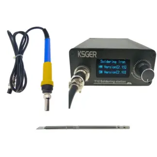 KSGER T12 Temperature Controlled Soldering Station STM32 OLED