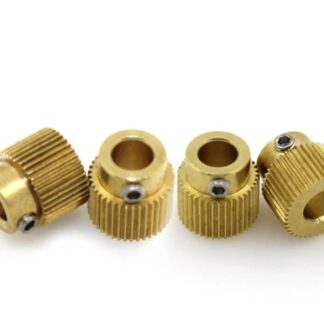 MK8 Extruder Gear 40 Teeth Brass Drive Gear