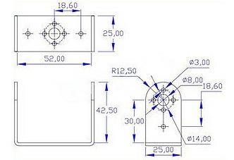 Bracket Short U - TD