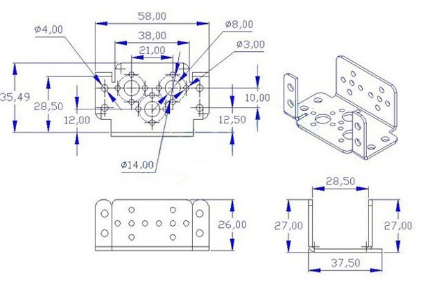 Robot Multifunction Bracket - Billede 2