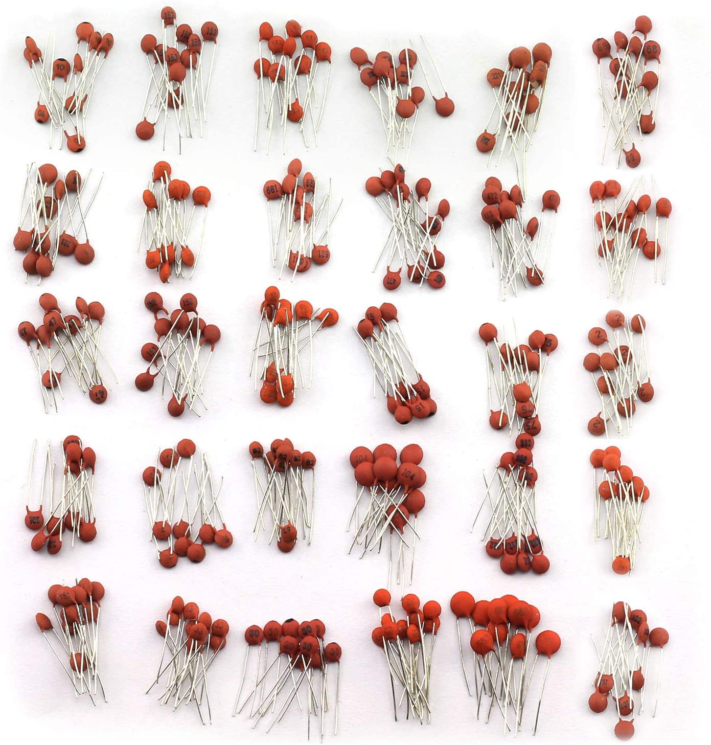 Ceramic Capacitors Assorted Kit 300pcs