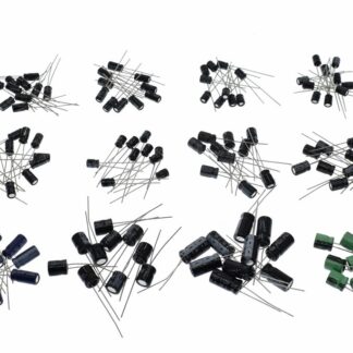 Aluminum Electrolytic Capacitor Assortment Kit 120pcs