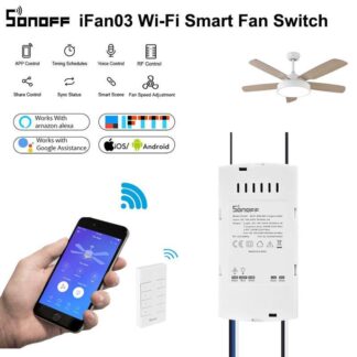 SONOFF IFan03: Wi-Fi Ceiling Fan Controller