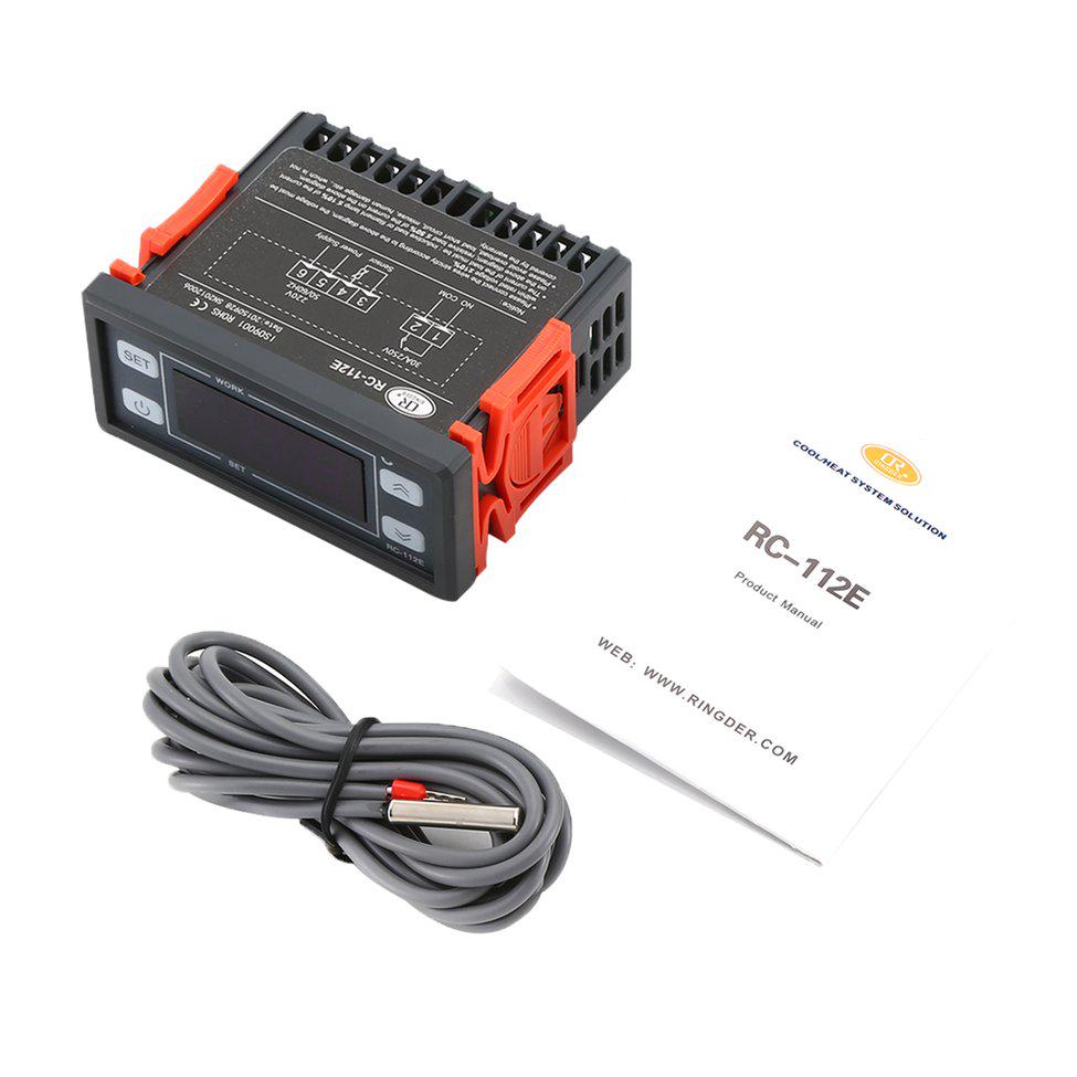 RC-112E digital temperaturregulator - Billede 2
