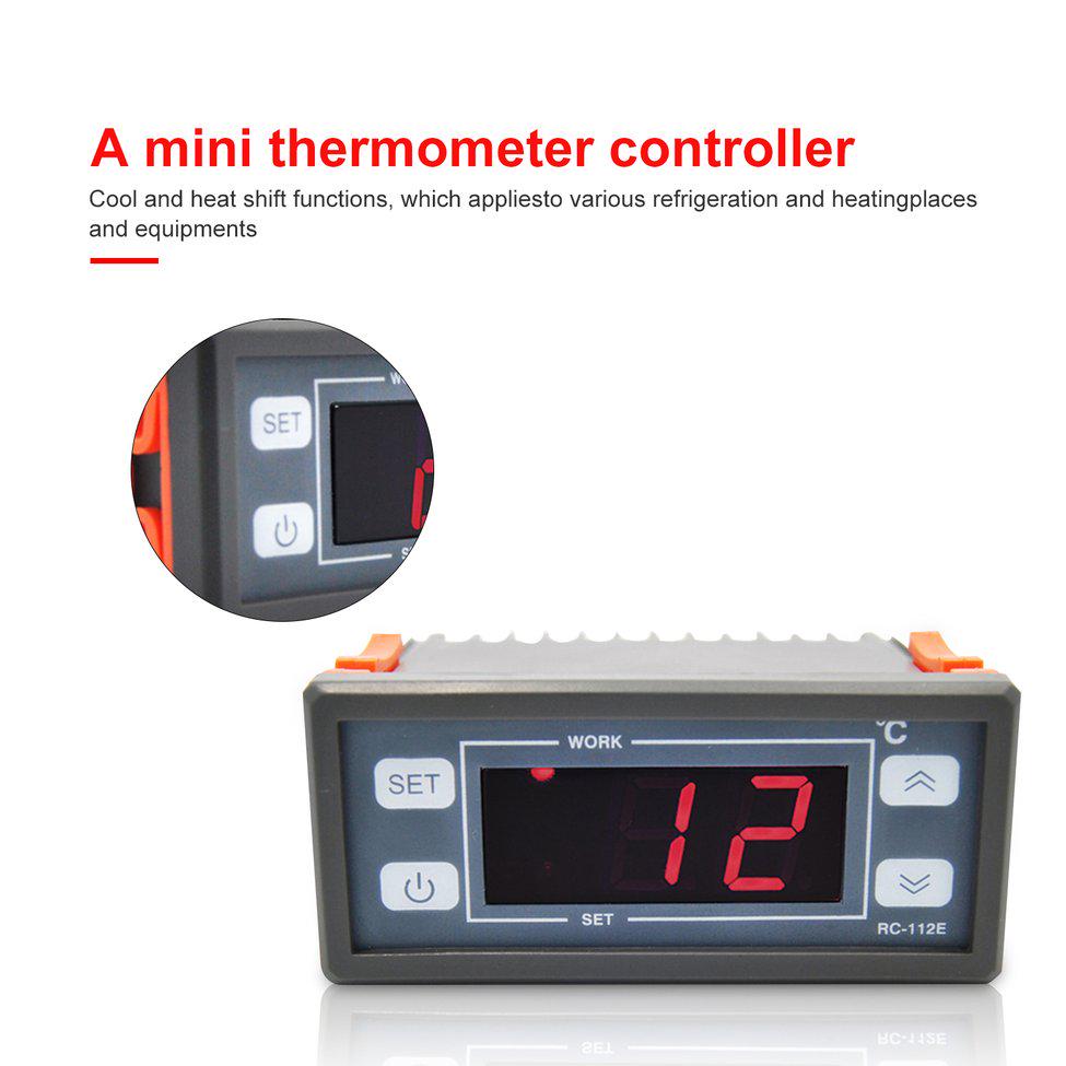 RC-112E Digital Temperature Controller 3