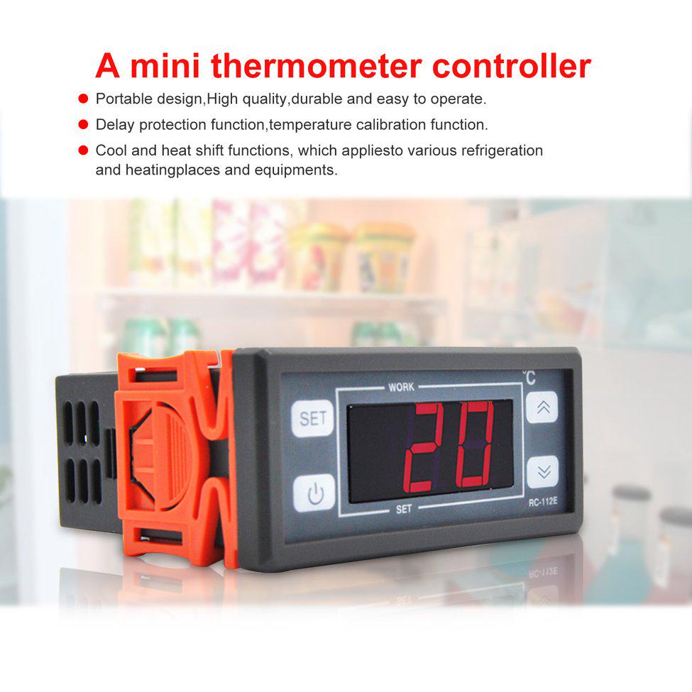 RC-112E Digital Temperature Controller 4