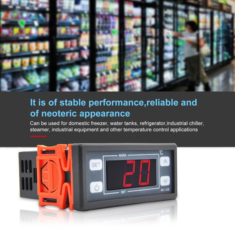 RC-112E Digital Temperature Controller 5