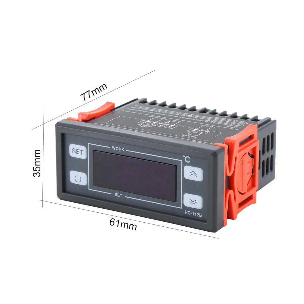 RC-112E Digital Temperature Controller 7