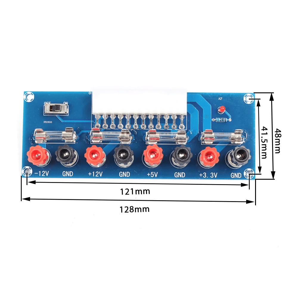 Desktop strømforsyning ATX Transfer Board - Billede 2