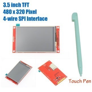 3,5 tommer TFT LCD Touch Screen Display Modul SPI Interface 480 x 320