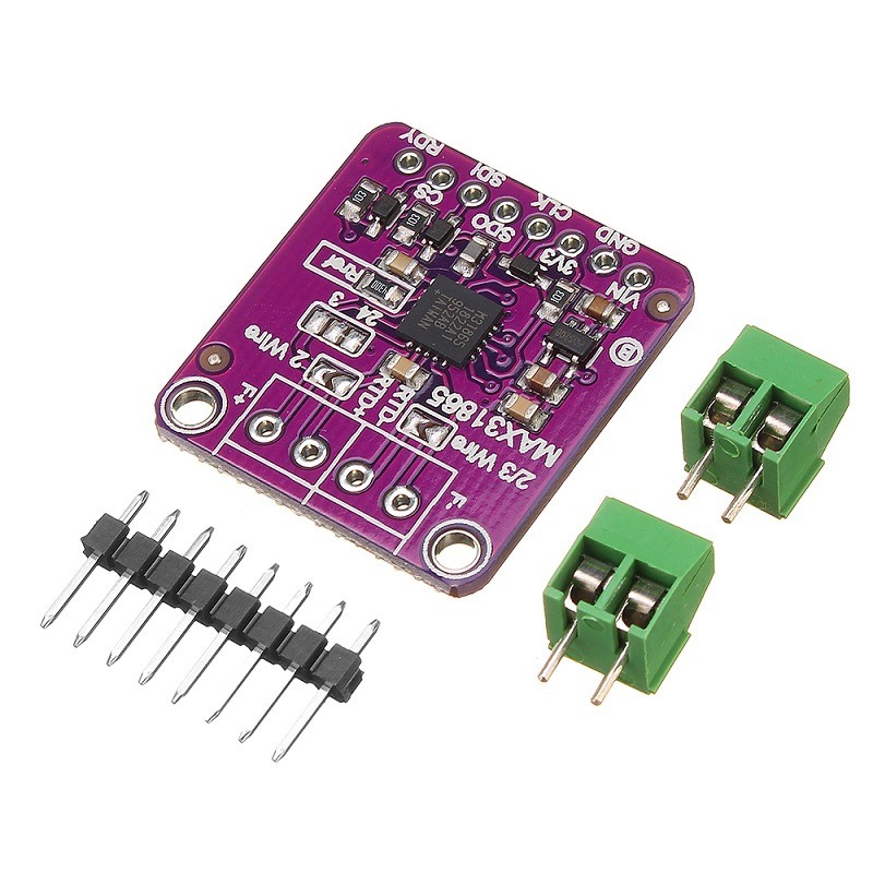 MAX31865 RTD Platin-modstandstemperaturdetektormodul PT100-PT1000