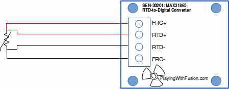 MAX31865 RTD Platin-modstandstemperaturdetektormodul PT100-PT1000 - Billede 5