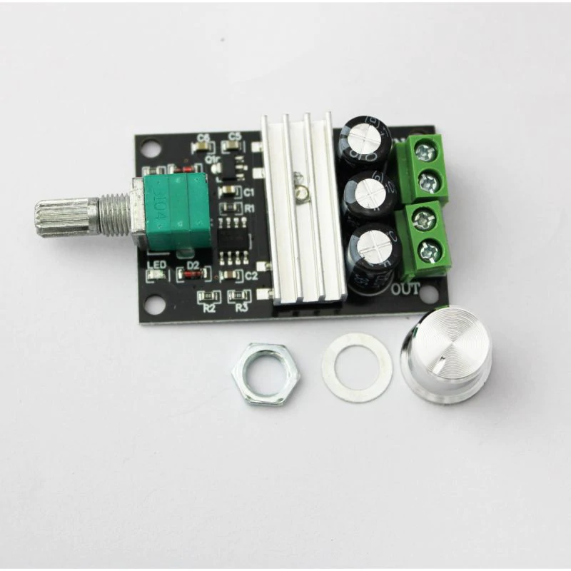 PWM DC-motorhastighedsregulator 3A 1203B - Billede 2