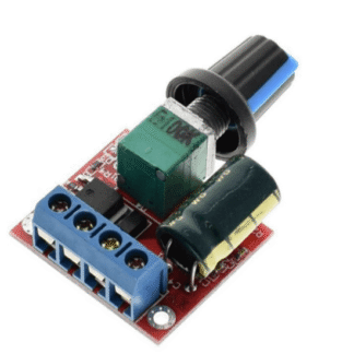 PWM DC motorhastighedsregulator