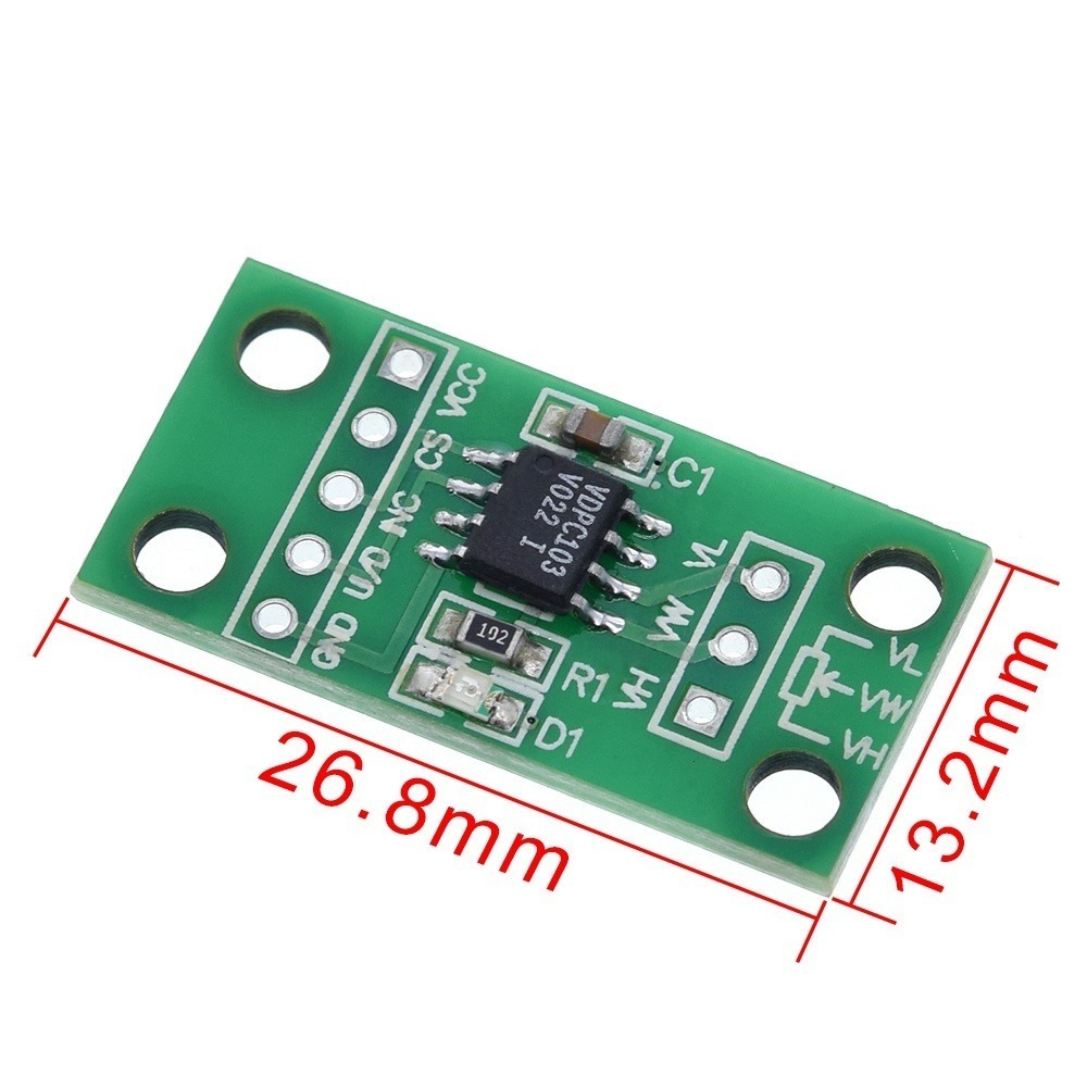 X9C103S Digitalt Potentiometer Modul - Billede 2