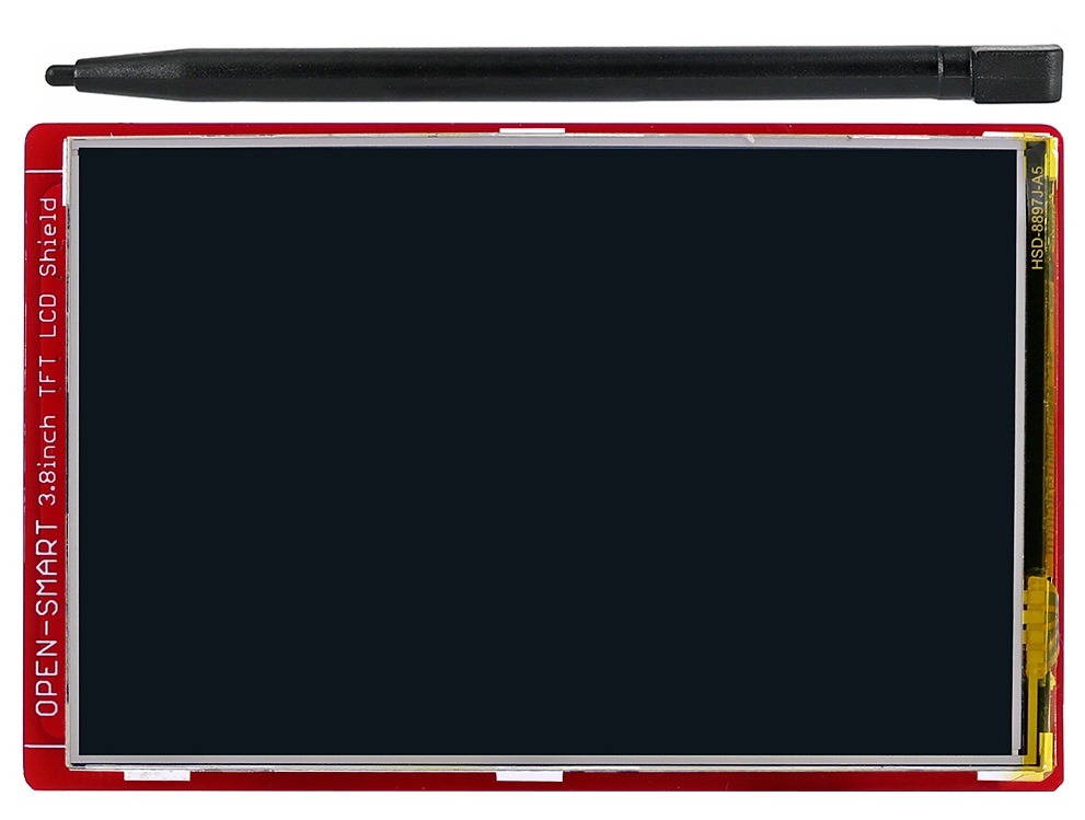 3,8 tommer 320x480 TFT LCD Display Shield Touch Screen med Pen til Arduino UNO R3 og MEGA2560