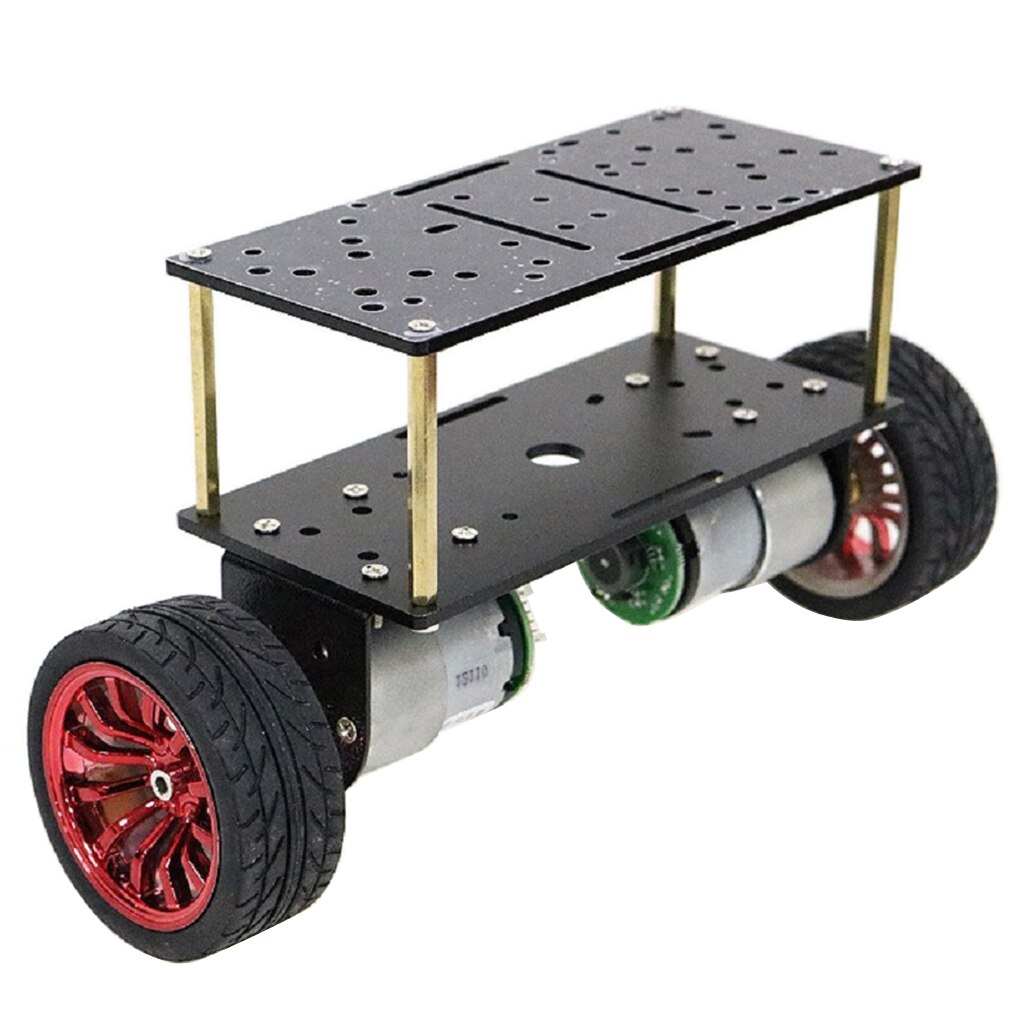 2-hjuls selvbalancerende robotchassisæt