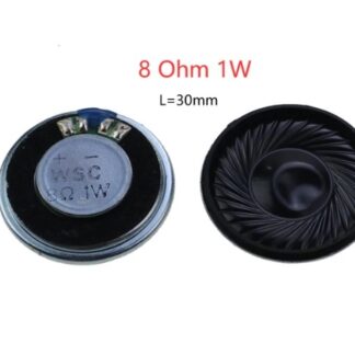Højttaler 8ohm 1W 30mm