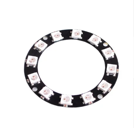 WS2812 RGB LED Cirkulær NeoPixel Ring Light - Billede 7