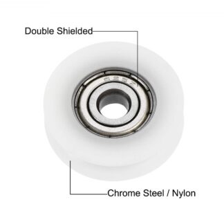 U625ZZ Nylon U-Rillelejer