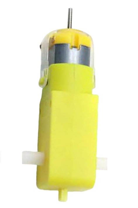 Motor Type TT Dobbeltaksel 1:100 Gearmotor 3V-6V DC