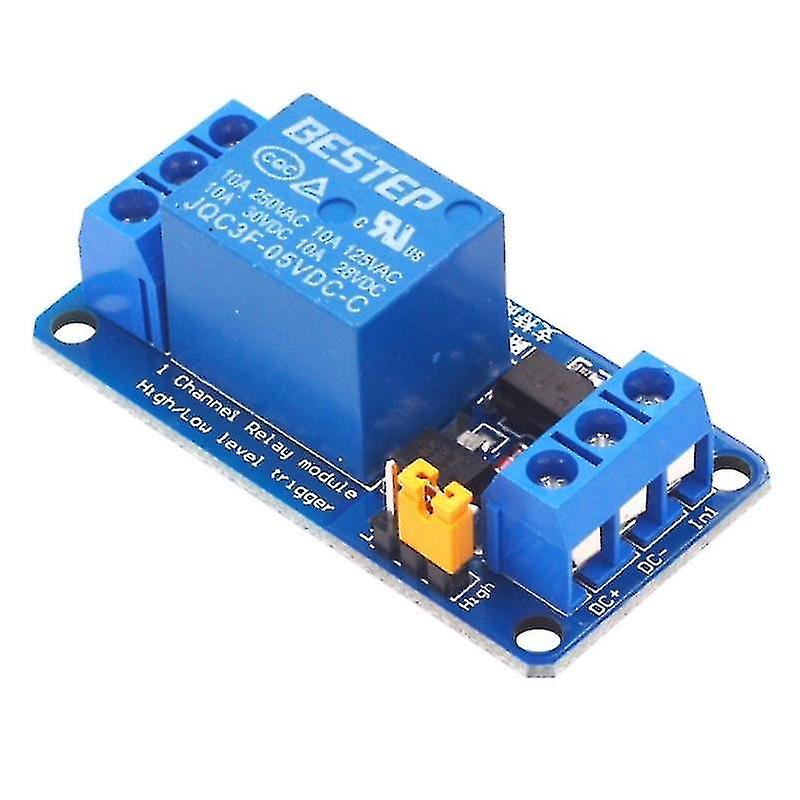 3V relæmodul Højt og lavt niveau Trigger Dual Optocoupler Isolation - Billede 4