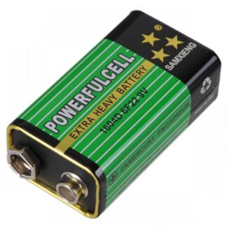 9V ikke-genopladeligt batteri 6F22