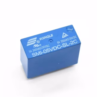 SMI-05VDC-SL-2C Relæ Dobbelt skift